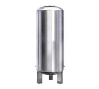 Vase D'Expansion en Acier inoxydable - Réservoir D'Eau pour Puits 100 L/160 L/200 L, Antirouille, pour L'Approvisionnement en Eau Domestique, L'Irrigation(40x95cm/15.7x37.4in)