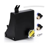 Vase D'expansion Kit Réservoir Trop-plein Liquide Refroidissement En Aluminium Pour Nissan VR-TK47 VR - 240SX S13 SR20DET KA24DE KA24E KA24 Réservoir D'expansion(B Black)