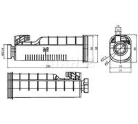 Vase d'expansion, liquide de refroidissement CRT 114 000S MAHLE pour BMW