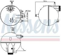 NISSENS 996295 Vase d'expansion, liquide de refroidissement