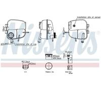 Nissens Vase d'expansion 996303 - liquide de refroidissement