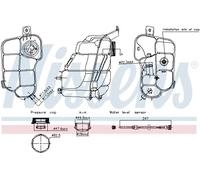 Nissens Vase d'expansion 996318 – Liquide de refroidissement