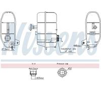 NISSENS 996332 Vase d'expansion, liquide de refroidissement
