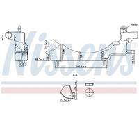 NISSENS 996334 Vase d'expansion, liquide de refroidissement