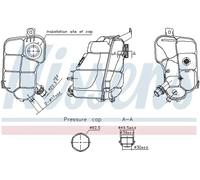 NISSENS 996337 Vase d'expansion, liquide de refroidissement