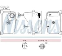 NISSENS 996353 Vase d'expansion, liquide de refroidissement
