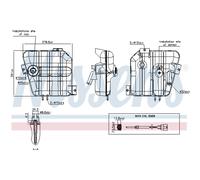 NISSENS 996084 Vase d'expansion, liquide de refroidissement