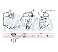 NISSENS 996318 Vase d'expansion, liquide de refroidissement