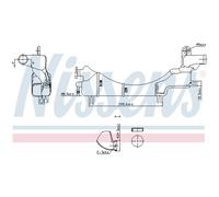 NISSENS 996334 Vase d'expansion, liquide de refroidissement