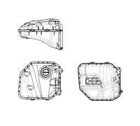 Vase d'expansion, liquide de refroidissement NRF 454032