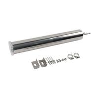 Vase d'expansion liquide Récupération En Acier Inoxydable Poli 2"x13" 20 Oz - Convient Aux Systèmes Refroidissement Modifiés Voiture, Réservoir Liquide Refroidissement Réservoir compensation radiateur