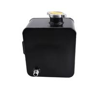 Vase d'expansion liquide Réservoir de récupération débordement radiateur liquide refroidissement en aluminium RASTP-2,5 L RS-OCC033 Vase D'expansion(Black)