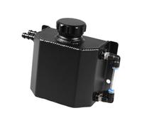 Vase d'expansion liquide Réservoir de récupération d'huile moteur universel en alliage d'aluminium 1 L, réservoir de reniflard, réservoir de trop-plein de radiateur Réservoir Récupération Liquide Mote