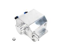 Vase d'expansion liquide Réservoir Récupération D'huile Universel En Aluminium 1 L/2 L Réservoir Trop-plein Liquide Refroidissement Moteur Avec Bouchon Vidange Et Reniflard Réservoir Récupération Liqu