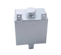 Vase d'expansion liquide Vase d'expansion et bouchon de liquide de refroidissement universels en aluminium, réservoir de trop-plein de 1,8 L Réservoir Récupération Liquide Moteur