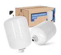 Vase d'expansion pour eau potable ou sanitaire - 8 l - Réservoir sous pression - Membrane - Pour installations d'eau sanitaire - Réservoir d'expansion - 10 bars - Soupape de surpression
