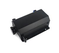 Vase D'expansion Réservoir Récupération D'huile 1L/2L Liquide Refroidissement Moteur Radiateur Réservoir Trop-plein Avec Bouchon Vidange Reniflard Refroidissement Bouteille(2LYH-Black)