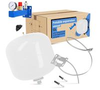 Vase d'Expansion Sanitaire (12L | Groupe d'acier de sécurité 6 Bar, collier de fixation)