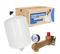Vase d'Expansion Sanitaire (18L | Groupe de laiton de sécurité 6 Bar)