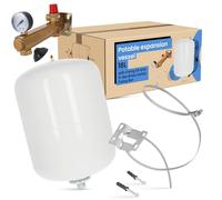 Vase d'Expansion Sanitaire (18L | Groupe de laiton de sécurité 6 Bar, bande de montage)