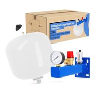 Vase d'Expansion Sanitaire (24L | groupe d'acier de sécurité 6 bar)