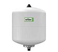 vase d'expansion sous pression à membrane Reflex 7380400 refix 25 DD, 25 litres, eau de process, avec pièce en T