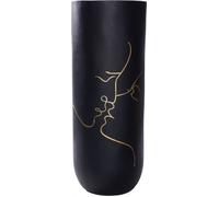Vase DKD Home Decor Noir Résine Moderne (35 x 35 x 90 cm)