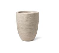 vase élégant bas - europe - waste rib nl - 46 x 58 cm - terrazzo beige