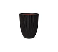 Vase élégant Groove 46x58 cm Noir 445497