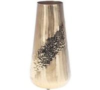 Vase Elise rond or 30 cm - Amadeus - Or - Aluminium G