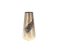 Vase Elise rond or 30 cm - Amadeus - Or - Aluminium G
