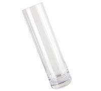 Vase en Acrylique, 16 Vase Transparent à Transparent en Plastique Non cassable Vases de Cylindre pour la pièce maîtresse du Salon, Arrangement Floral, décoration de Mariage.