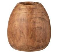 J-Line Pot Paulownia Brun Small