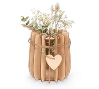 Vase en Bois pour Fleurs Lego, Vase pour Bouquet Lego