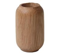 Vase en bois - Vase à fleurs | Accessoire de décoration d'intérieur - Mini vases en bois, vases en bois massif séchés de style japonais, vase à fleurs séchées, composition florale faite à la main