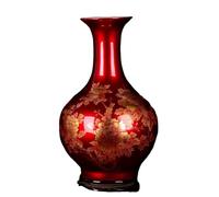 Vase en céramique avec glaçage en cristal à base de cristal arrangement floral pour la maison chinoise décoration de maison de soggio