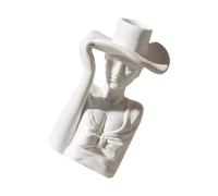 Vase en Céramique Blanc Style Nordique Artistique Créatif