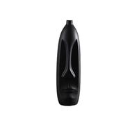 Vase en céramique, décoration faciale, maison, salon, composition florale, décoration et décoration - Noir - Taille L