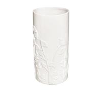 Atmosphera - Vase Mind en céramique effet 3D H25 cm Blanc