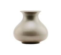 Vase en céramique marron, rond, à poser - House Doctor, Santa Fe - Ø25x23 cm