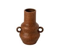 Vase en Céramique style amphore 27cm Cognac