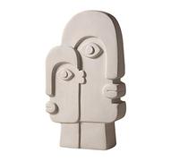 Vase en Céramique Tige Bouquet Porte-Fleur Mini Vase Vase à Fleurs Bourgeon, 15x5x26cm