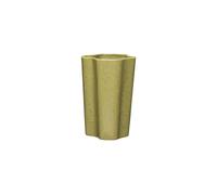 Vase en céramique vert, autoportant, grand - Hübsch, Sapo - Ø21xH30 cm