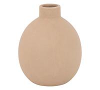 Atmosphera - Vase céramique rily Rose Clair h18cm