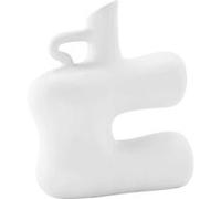 Vase Design en Céramique "Dity" 19cm Blanc