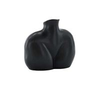 - Vase en grès Harvey noir