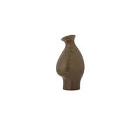 Vase en grès marron, émaillage réactif, à poser, forme organique - Bloomingville, Celin - H26 cm