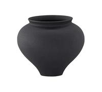 Venture Home - Vase en grès Rellis 11x18 cm noir Noir G