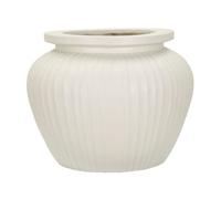 Vase en magnésium couleur crème à¿ 48x38 cm