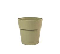 Vase En Plastique Ethica Avec Réserve D'Eau, 25Cm, Vert Olive